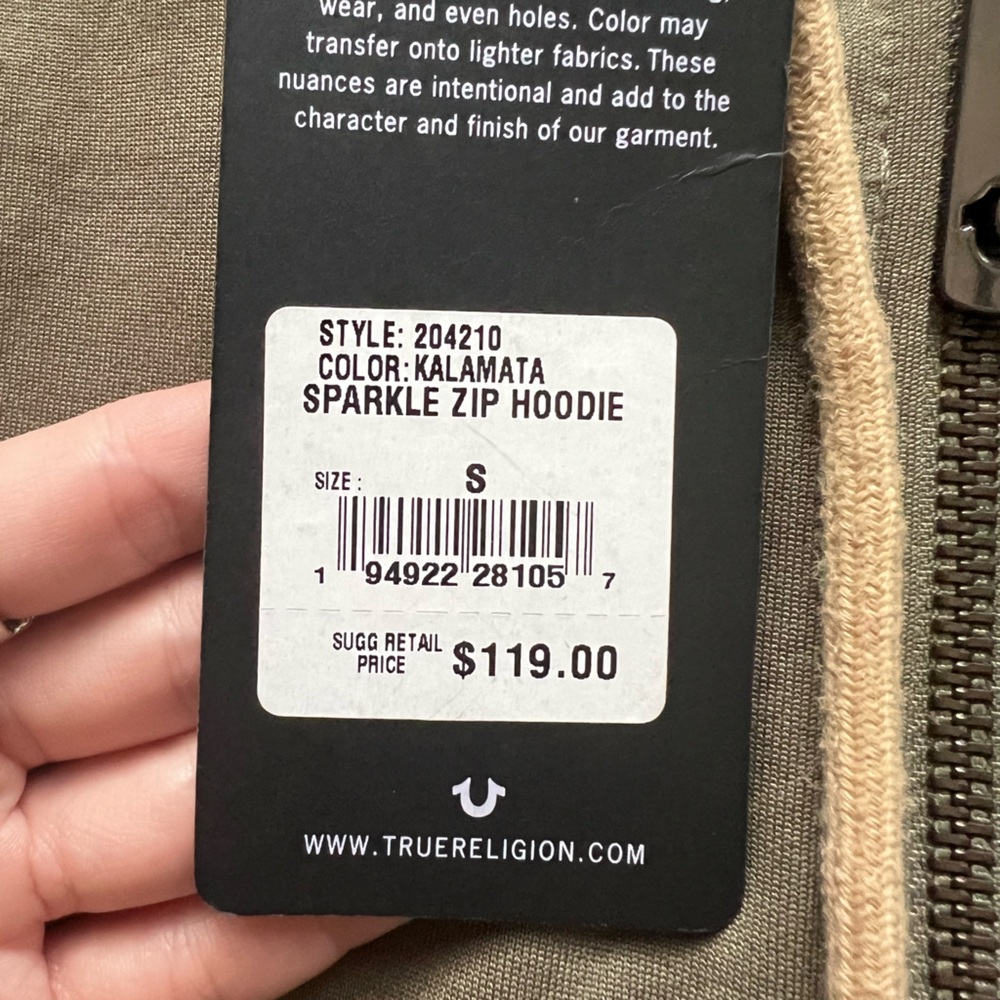 True Religion Small Rhinestone Jacket - Picture 5 of 5